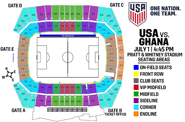 Uconn Football Seating Chart