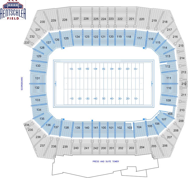 Pratt And Whitney Stadium Seating Chart