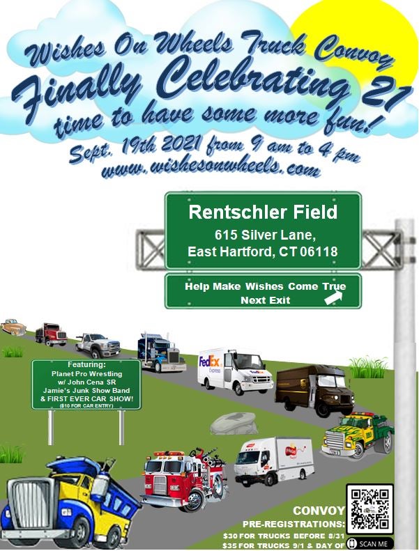 Wishes On Wheels Truck Convoy Rentschler Field